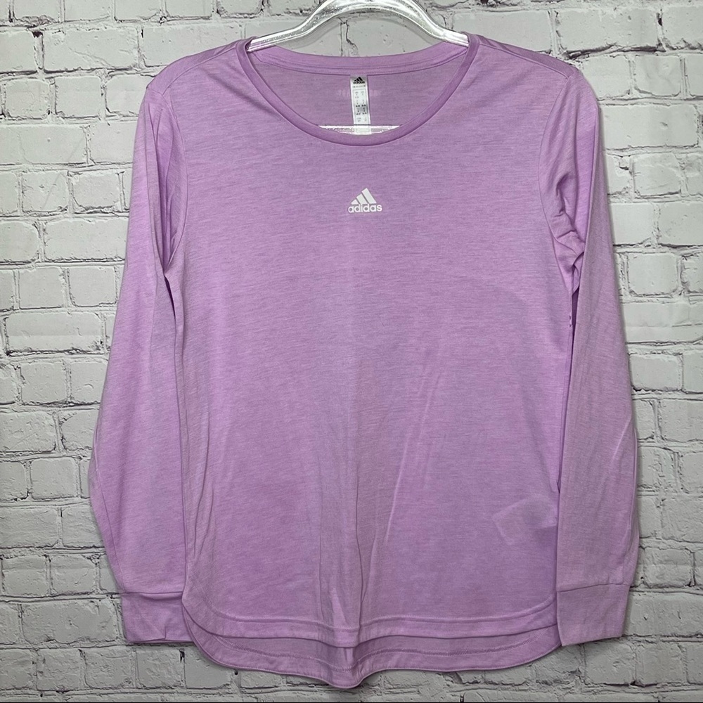 Adidas Aeroready Long Sleeve Light Purple size Small